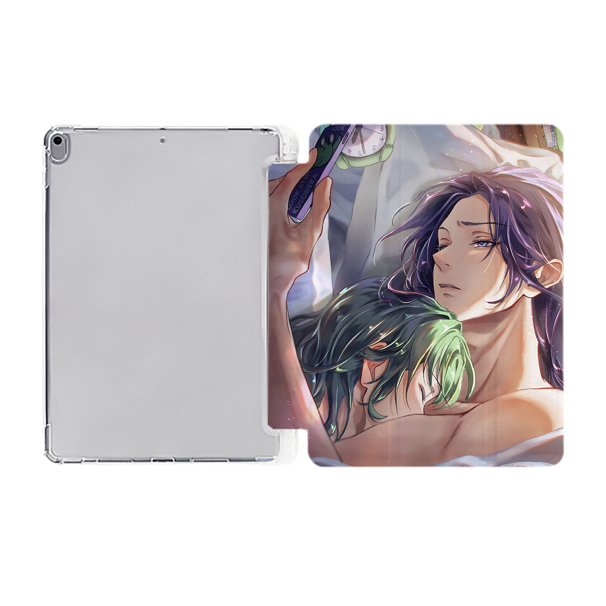 （画像用） 薬屋のひとりごと The Apothecary Diaries IPad ケース ペン収納付き 三つ折りスタンド PUレザー×シリコン 対応機種9.5/10.5/10.9インチ